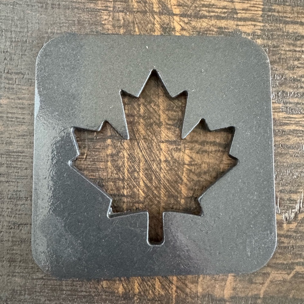 Industrial Coaster - Canadian Maple Leaf - NWOT